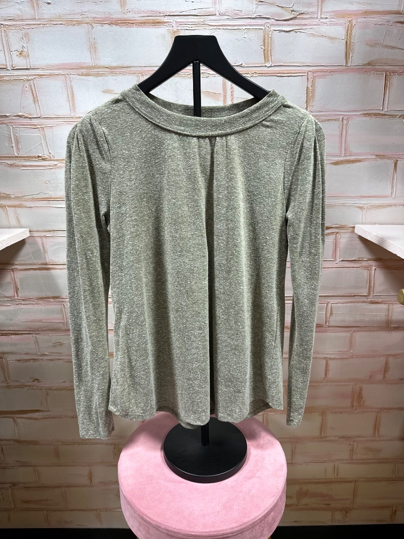Washed olive Ces femme Top, S