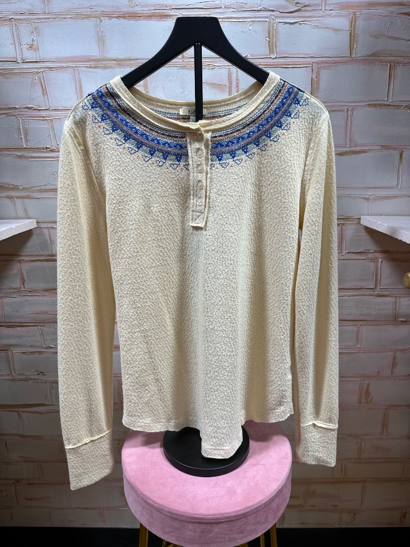 Cream Kori Top, S