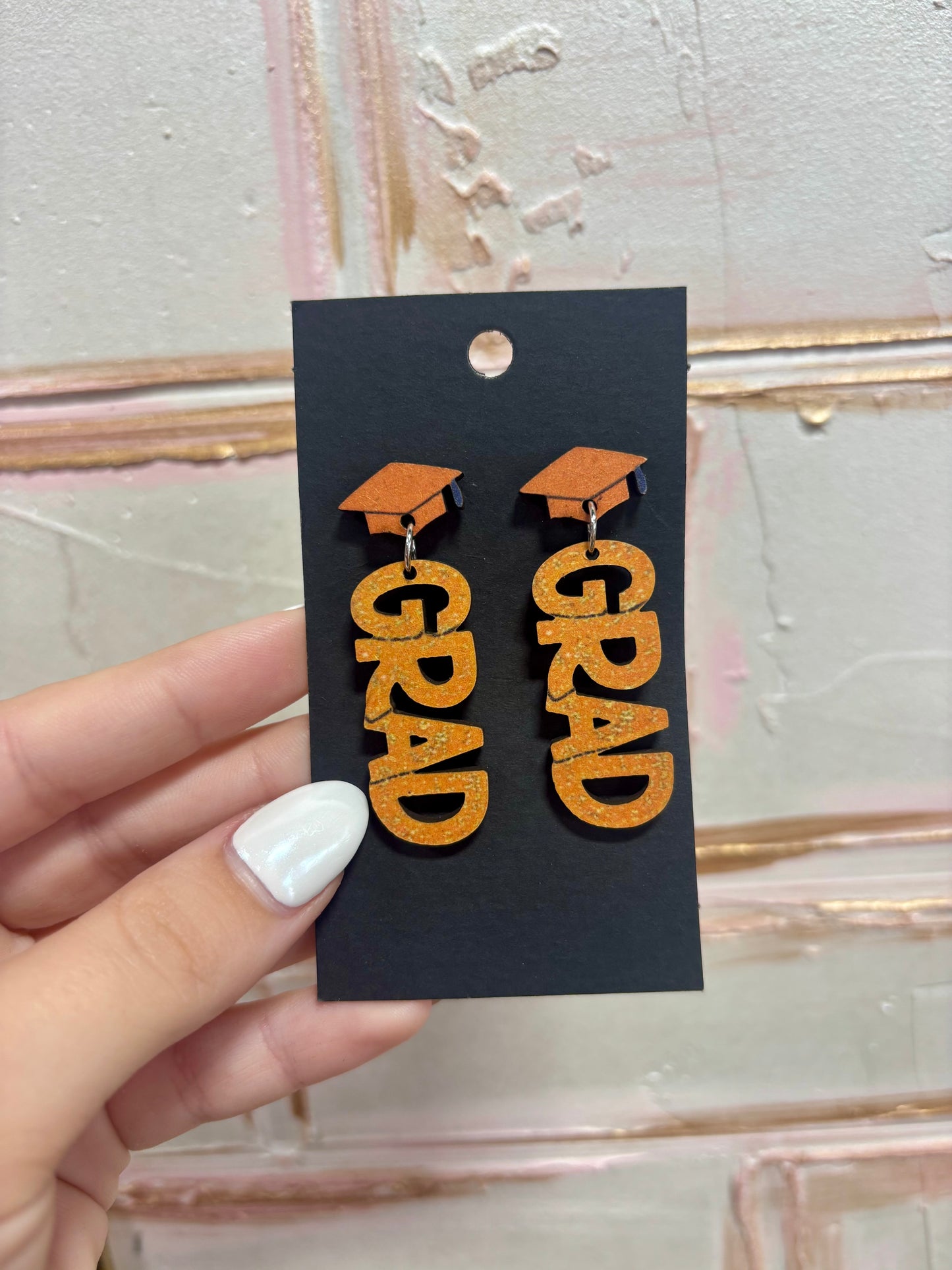Grad earrings