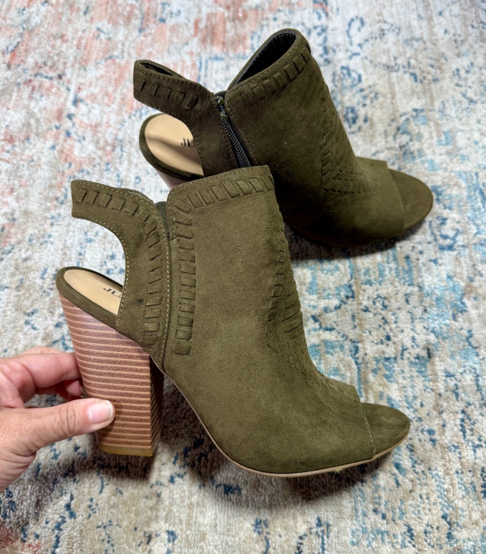 Olive Justfab Womens, 8.5