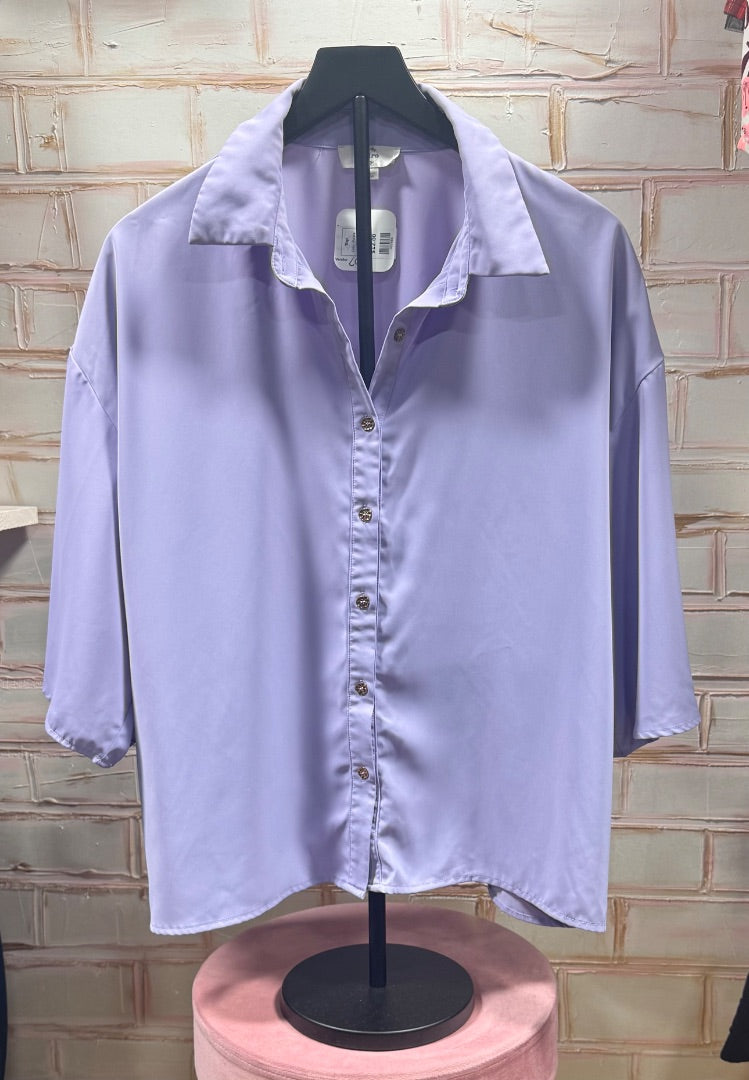 Purple Entro Top, L