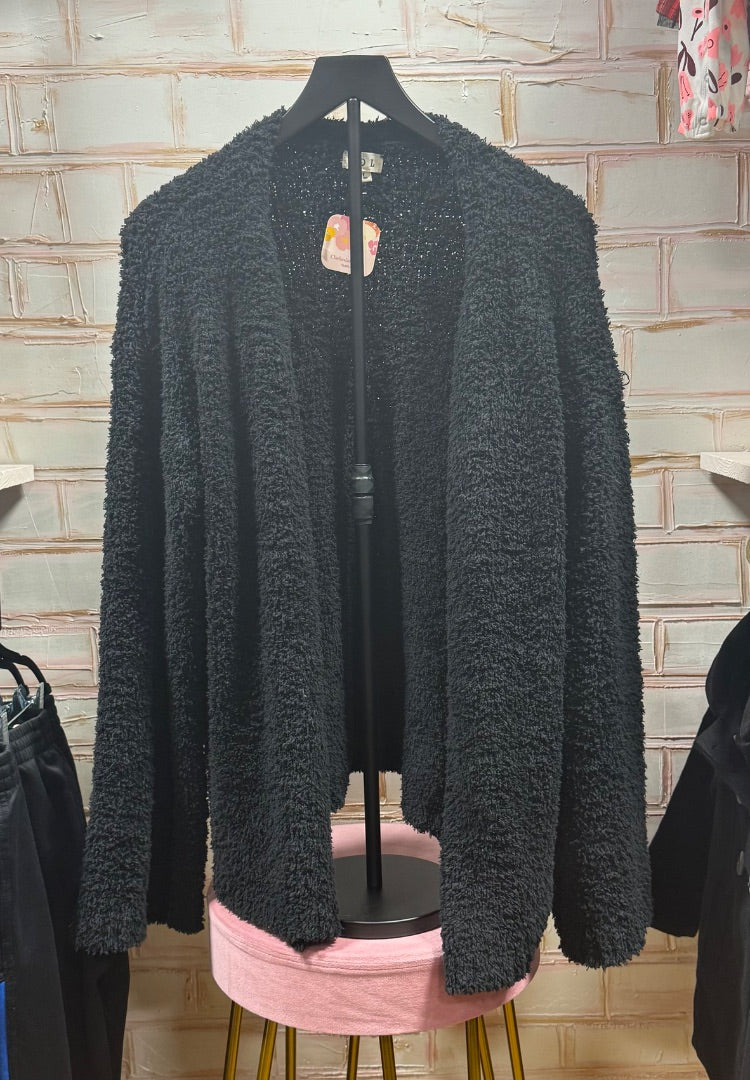 Black POL Cardigan, L