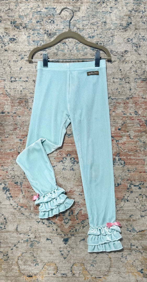 Blue Matilda Jane velvet pants girls, 6