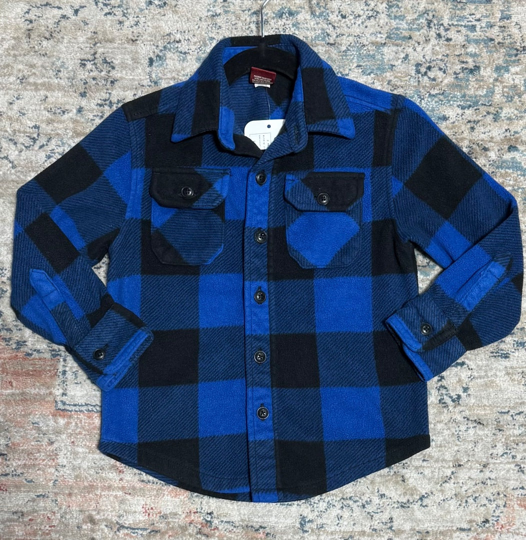 Blue/black plaid Arizona Shirt, 4