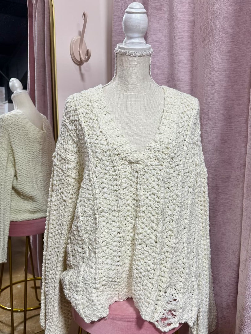 Off White POL Top, L