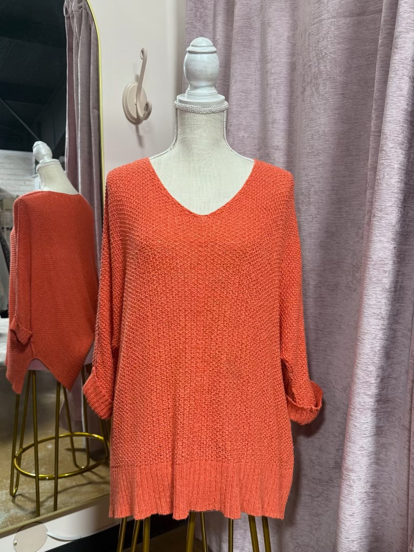 Orange She & Sky Top, OS