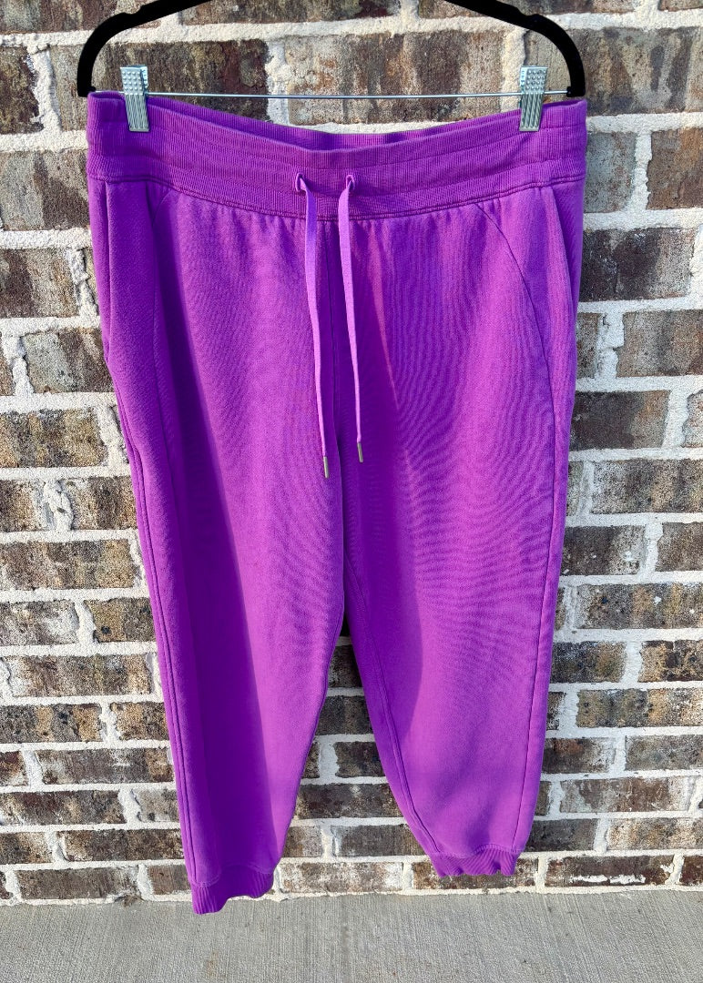 Purple Lululemon Joggers, 12