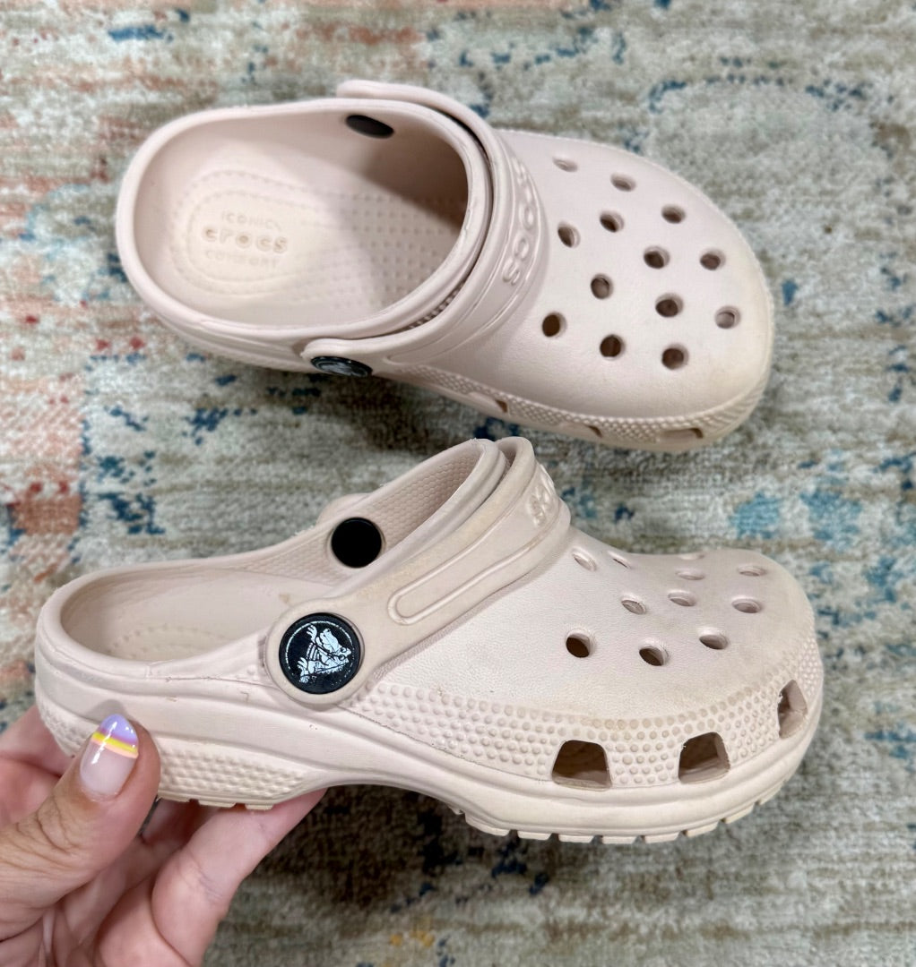 Nude Crocs Shoes, 10