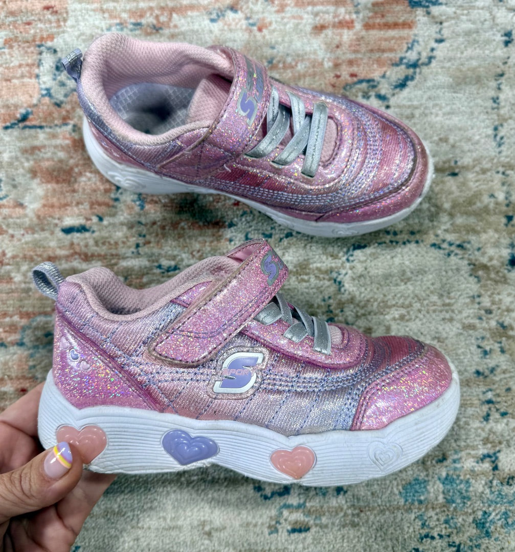 Pink Sketchers Shoes, 10