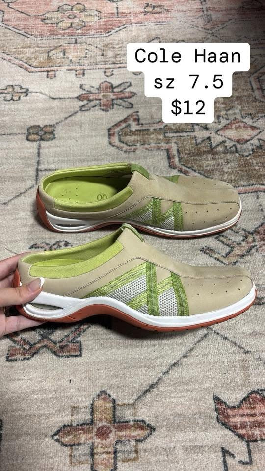 Lime Cole Haan Shoes, 7.5
