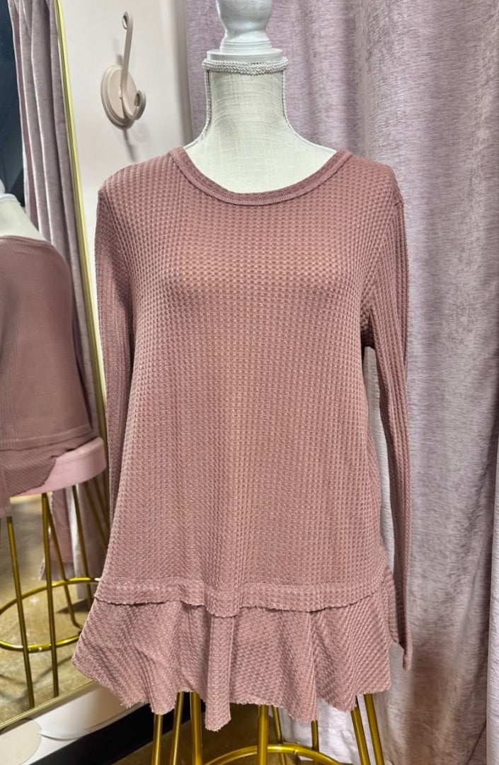 Mauve Eesome Top, M