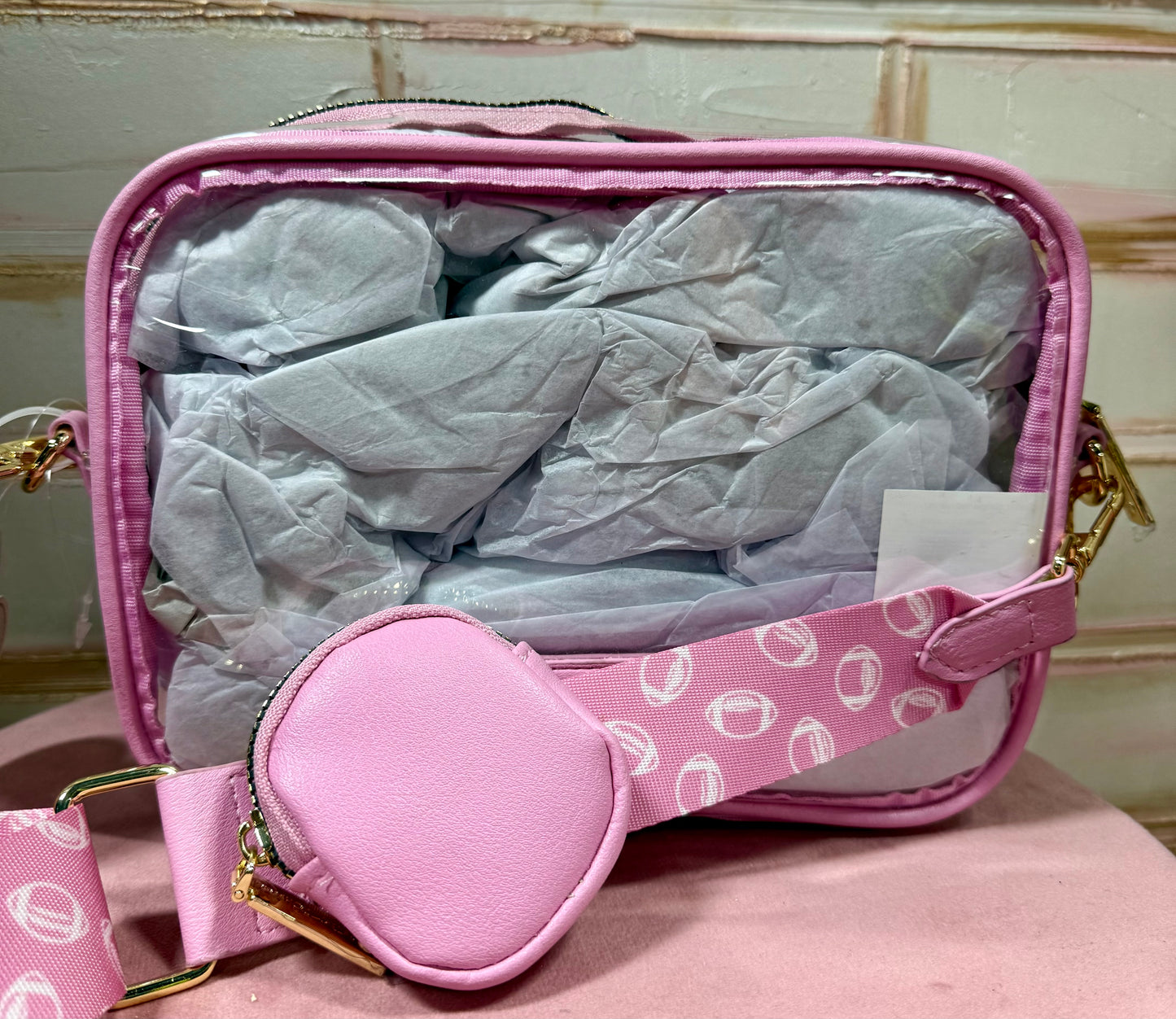 Pink/clear Betsey Johnson Accessories