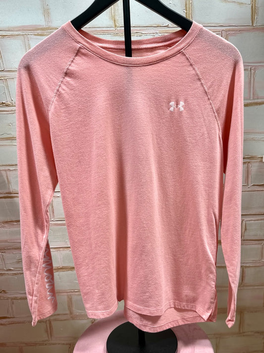 Coral Under Armor Long sleeve tshirt, M