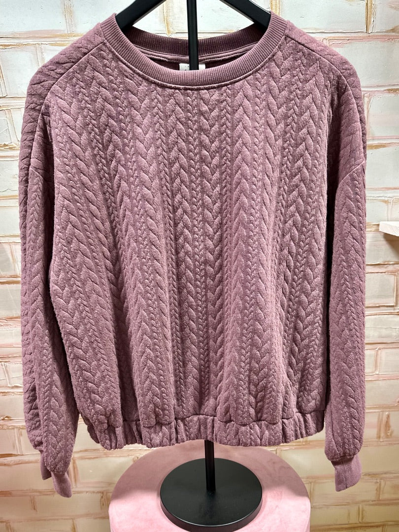 Mauve A New Day Sweatshirt, M