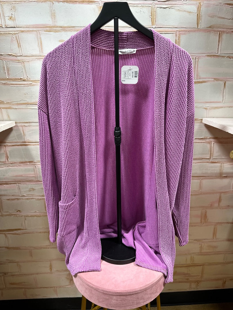 Purple Nellie mae Cardigan, M