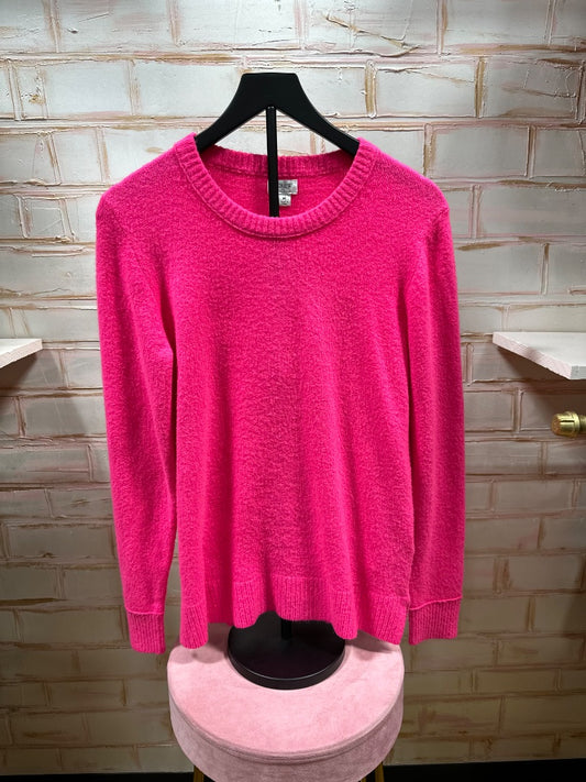 Hot pink J crew Sweater, M
