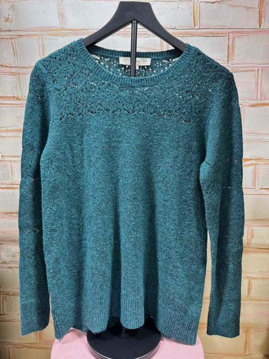 Teal Loft Sweater, M