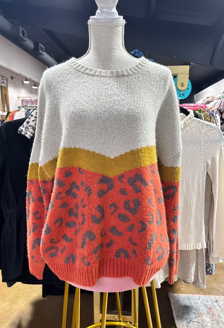 Multi Easel Sweater, M