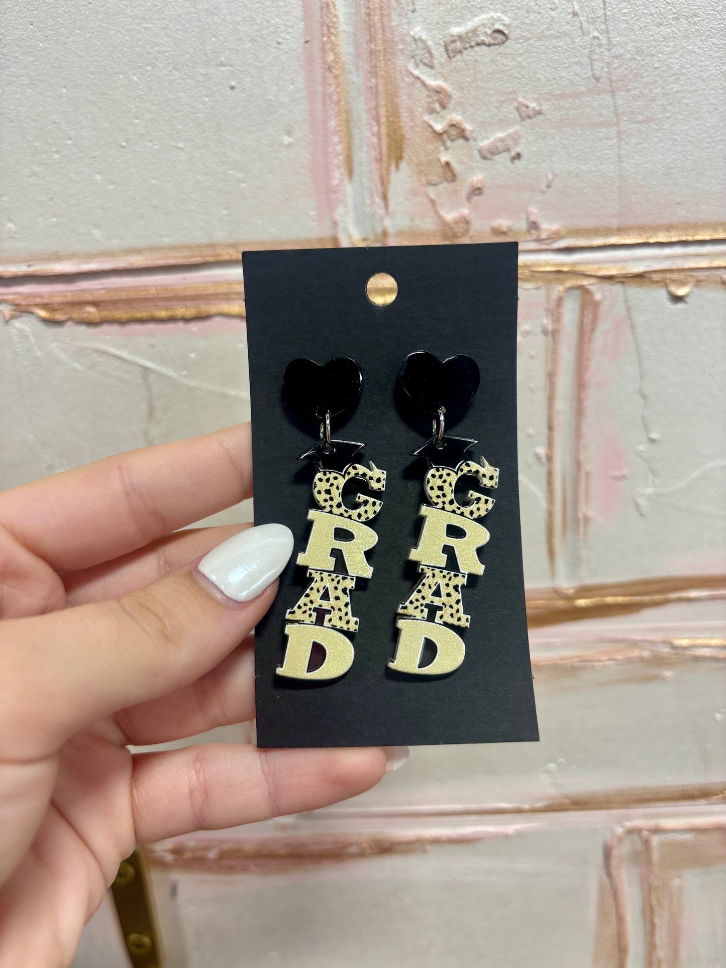 Grad earrings