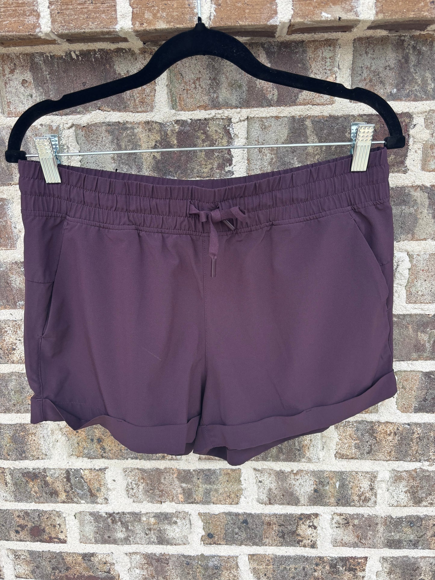 Deep Maroon Shorts SZ L