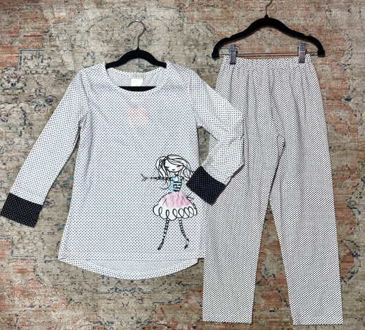 Black/white polka dot Komar Kids Sets, 8