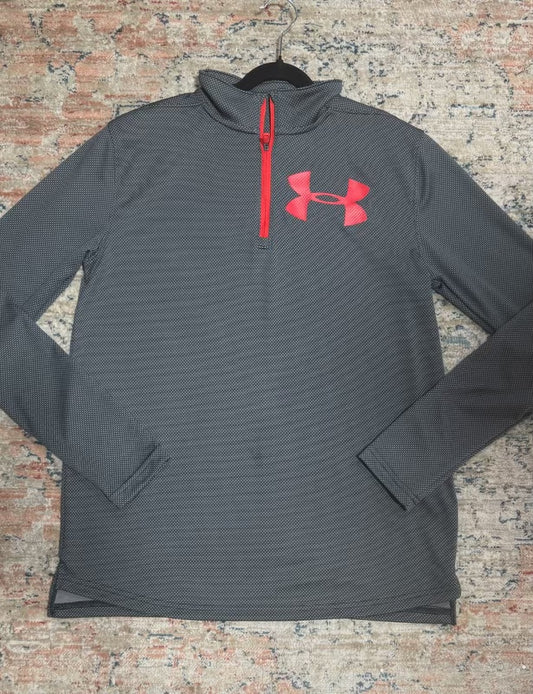 Gray Under Armor Boys, YXL