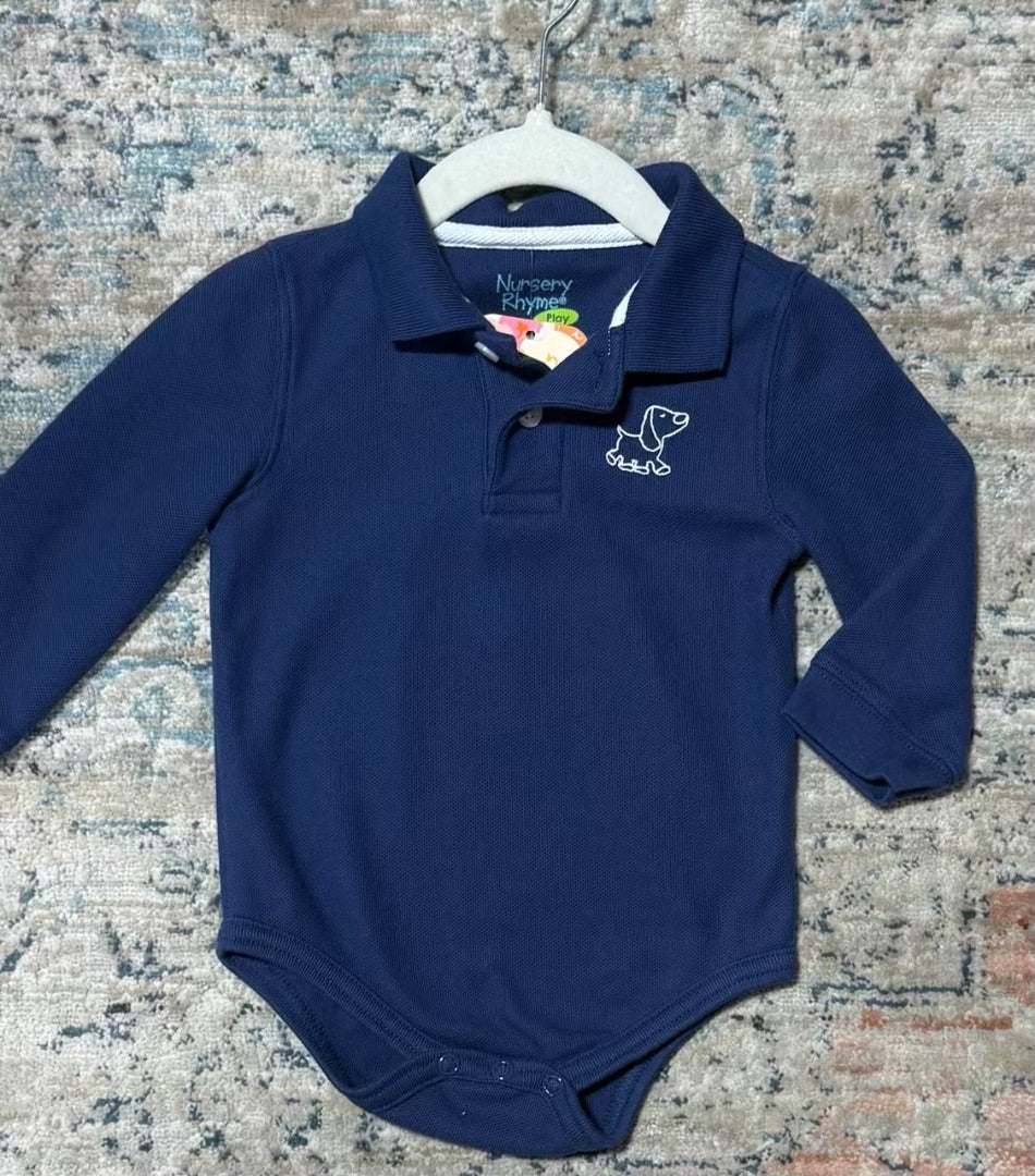 Navy Nursery Rhyme Boys, 12m