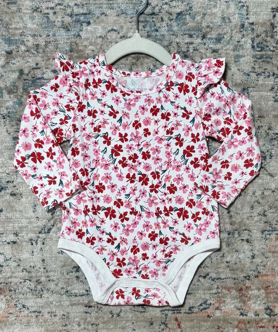 Red/Pink Okie Dokie girls, 12m