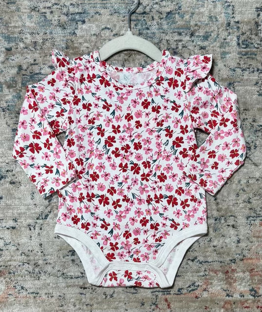 Red/Pink Okie Dokie girls, 12m