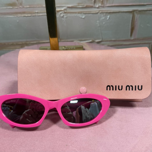 Pink Miu Miu Glasses