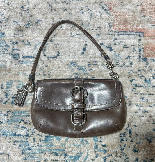 Brown Coach Wristlet
