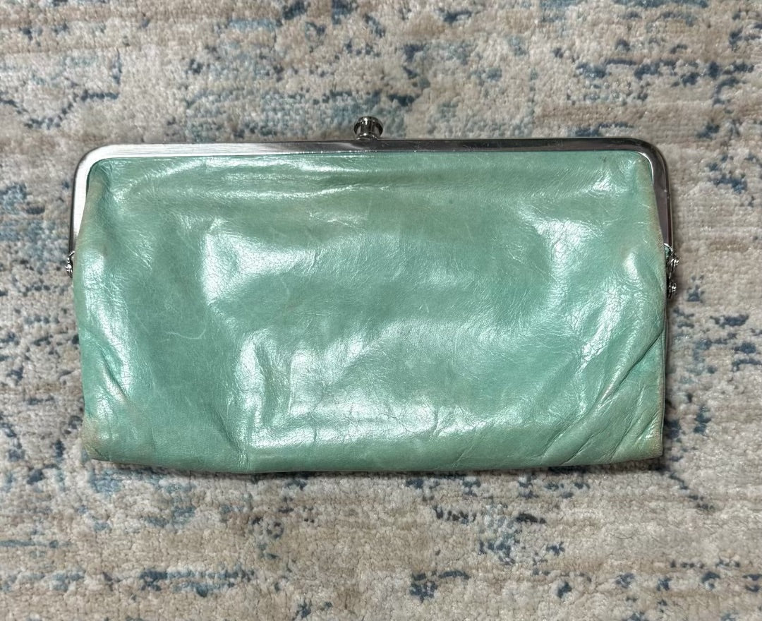 Teal Hobo Wallet