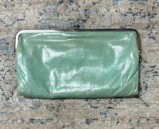 Teal Hobo Wallet