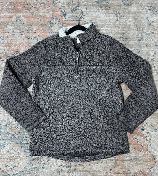 Gray Wonder Nation Pullover, YL