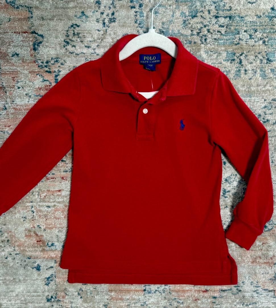 Red Ralph Lauren Boys, 3T