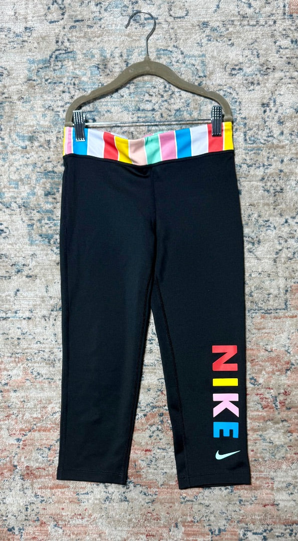 black Nike activewear, YM