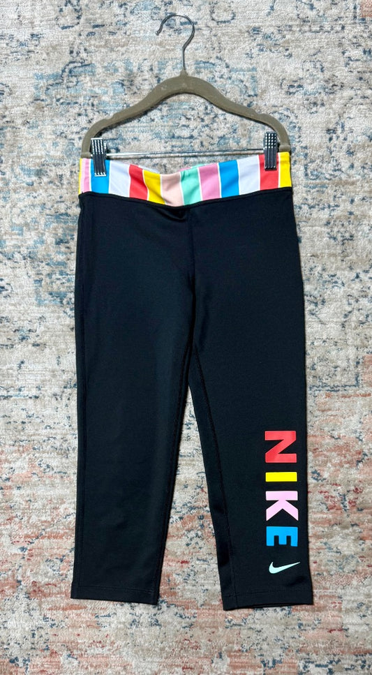 black Nike activewear, YM