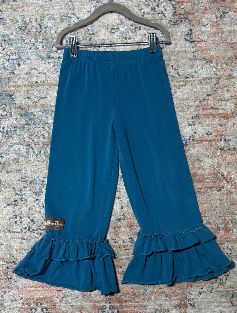 Teal Matilda Jane Pants, 6