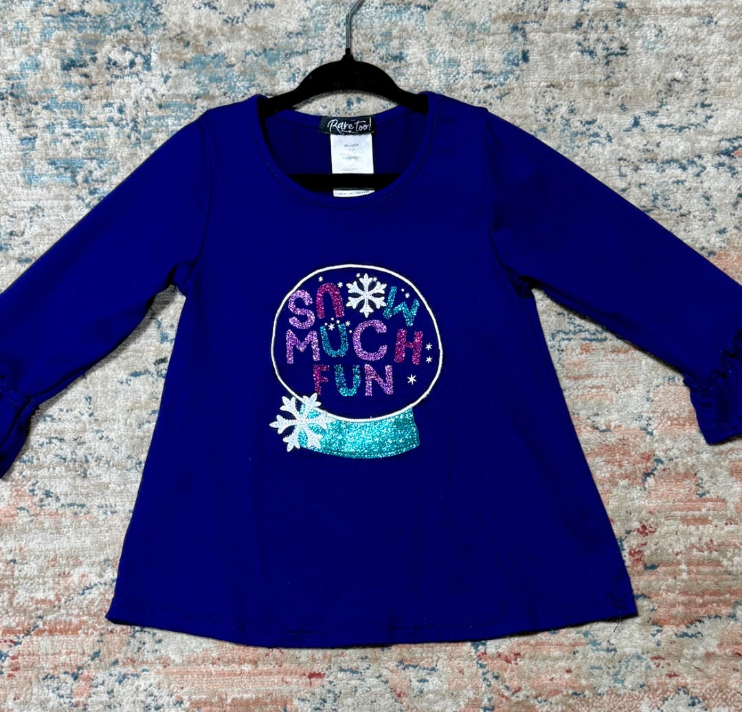 Purple Rare Too Top, 2T