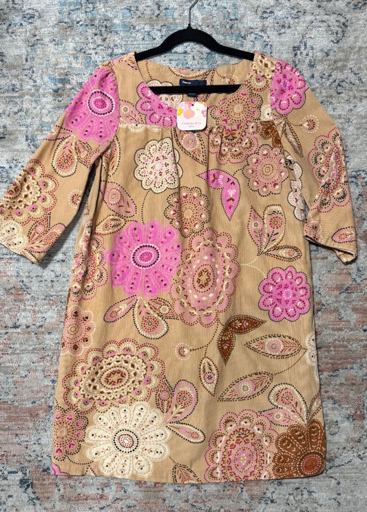 Khaki Multi GapKids Dress, YL (10)