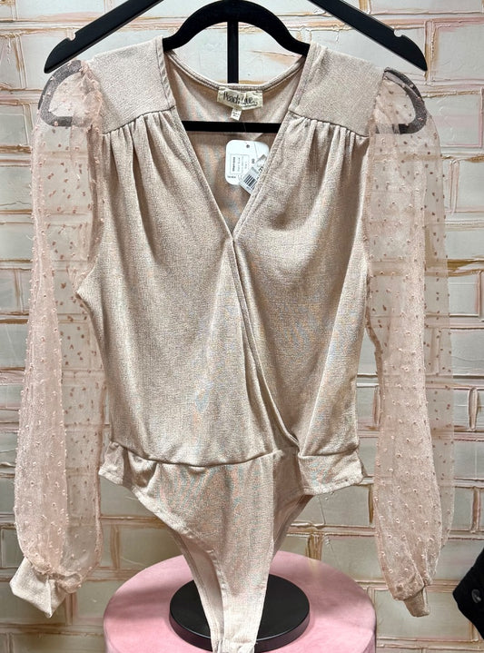 Taupe peach love Womens, L