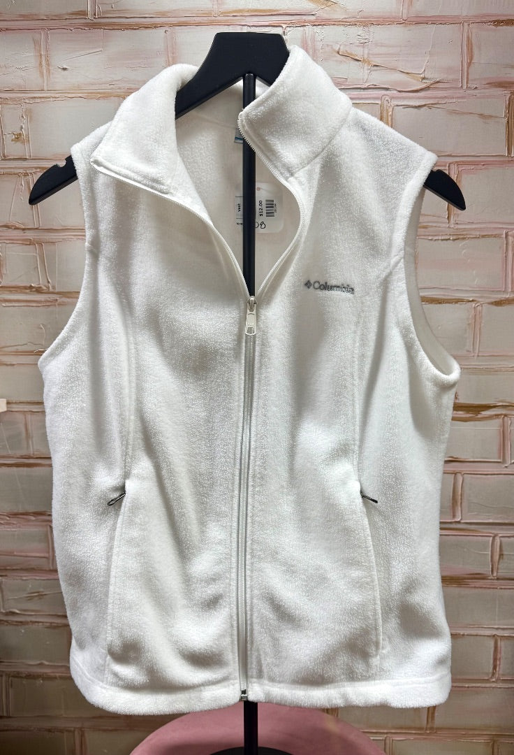 White Columbia Vest, M