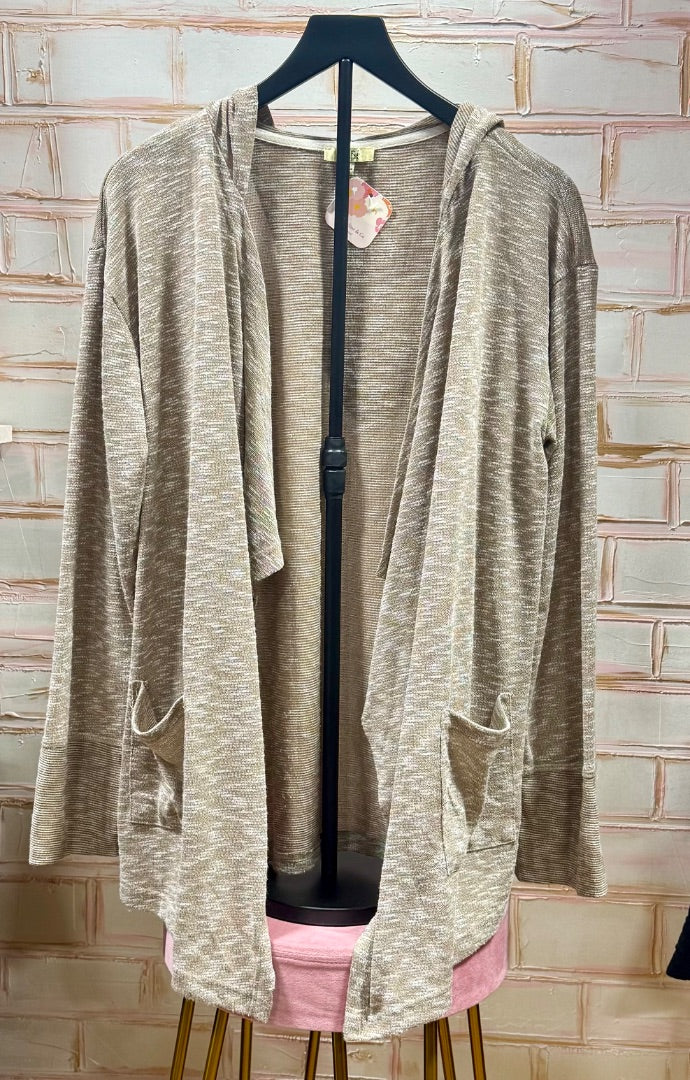 Tan Kori Cardigan, L