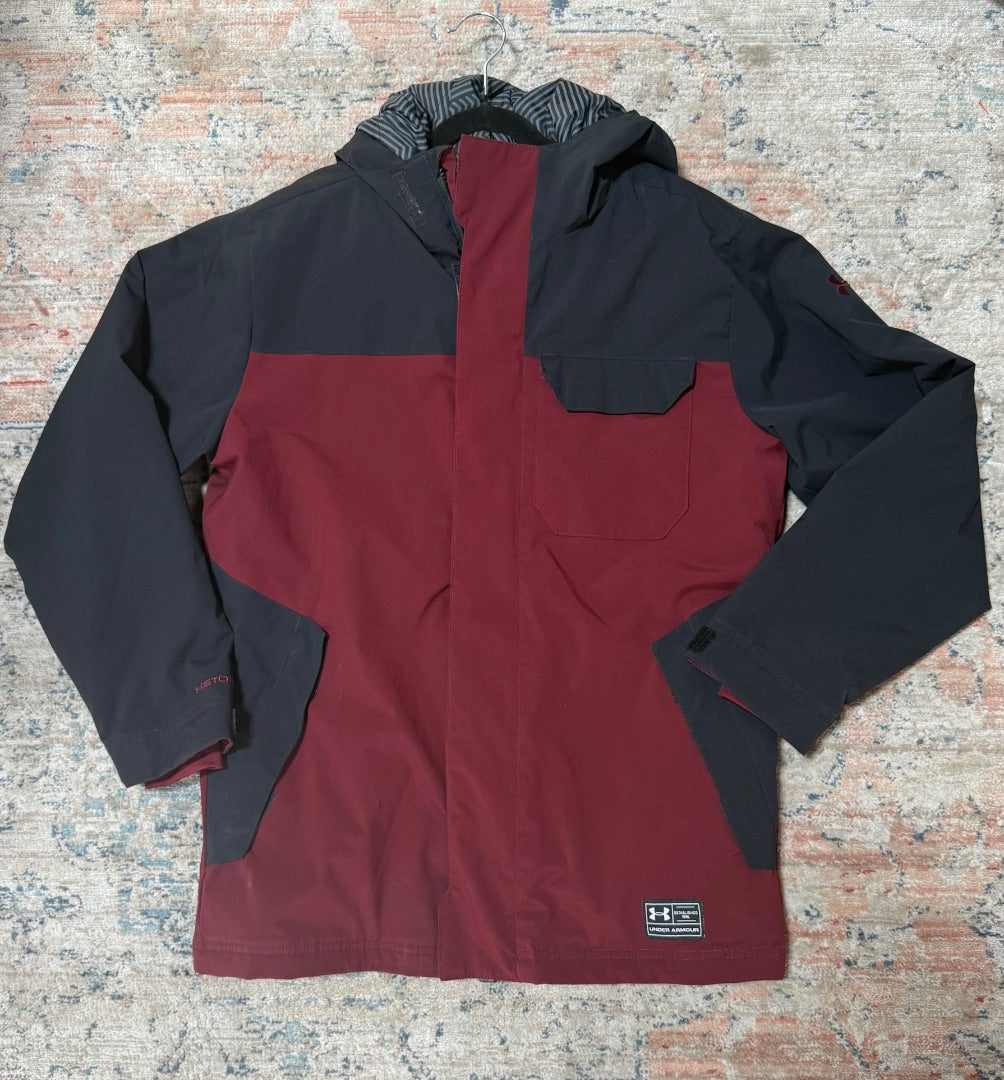 Maroon Under Armor Jacket, YL