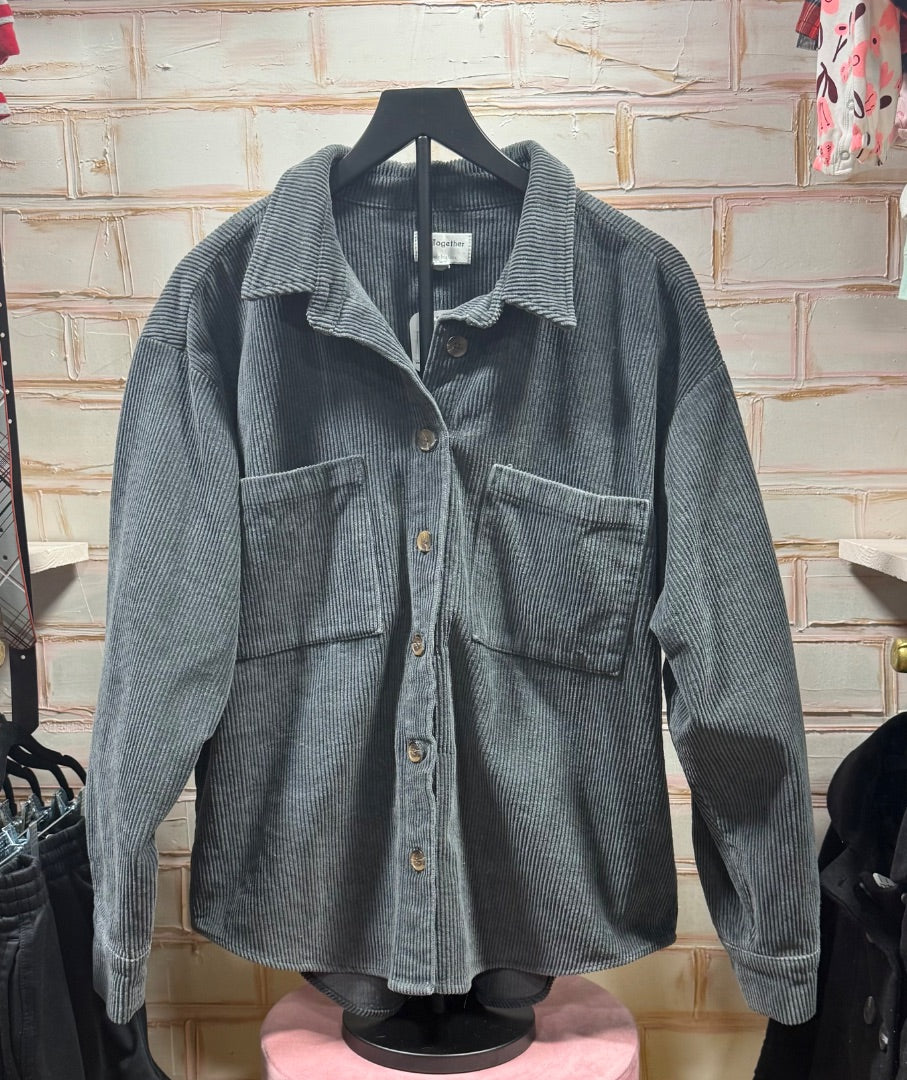 Gray By Together Jacket, L