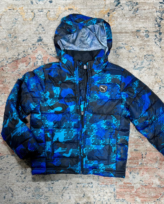 Blue multi Puma Jacket, 4