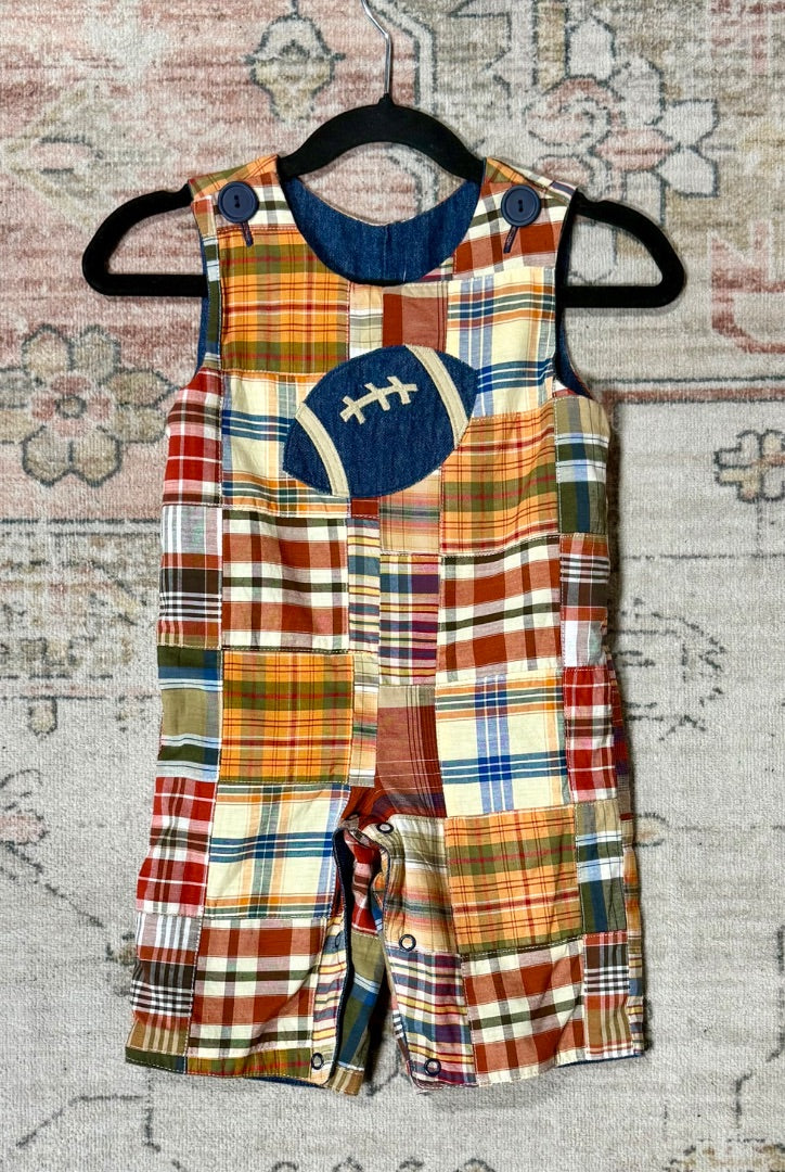 Plaid Unbranded Romper, 24m