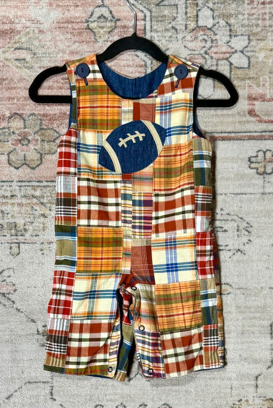 Plaid Unbranded Romper, 24m