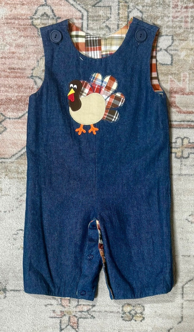 Plaid Unbranded Romper, 24m