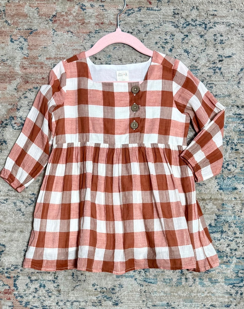 Plaid Ettie h Dress, 18-24m